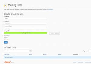 How to Create Mailing Lists?